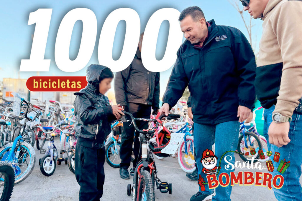 ENCABEZA ALCALDE LA ENTREGA DE REGALOS Y JUGUETES DEL SANTA BOMBERO