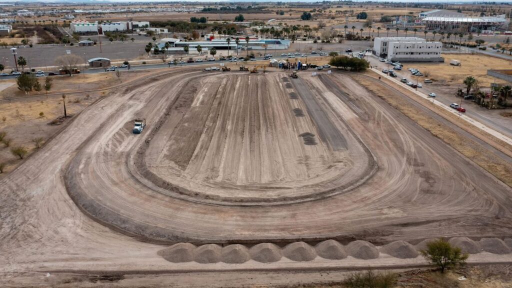 Anuncia Maru Campos inversión millonaria para complejo deportivo en Delicias