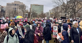 MILES MARCHAN ESTE SÁBADO EN WASHINGTON D.C, COMO PROTESTA CONTRA DONALD TRUMP COMO PRESIDENTE DE EUA