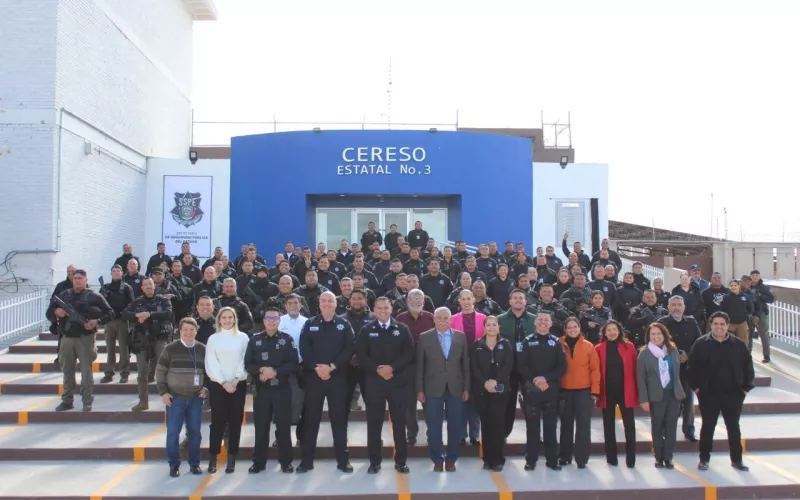 SSPE reconoce el esfuerzo de policías en Ciudad Juárez; destacan avances en seguridad y profesionalización