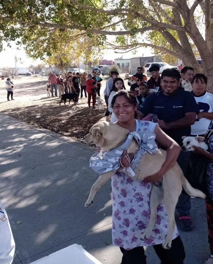 JORNADA DE VACUNACIÓN Y ADOPCIÓN, AYER POR DABA EN LA COLONIA LAS MONTAÑAS