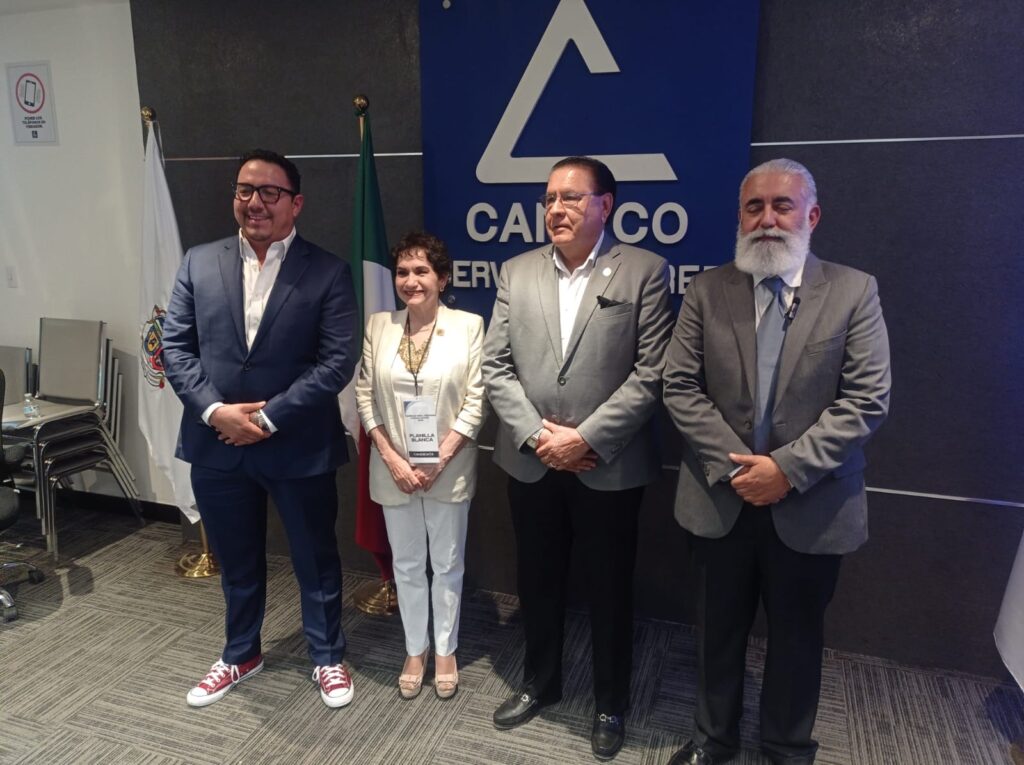 ELECCIÓN EN CANACO: VIVEN CANDIDATOS PROCESO HISTÓRICO; EN SESIÓN ESPECIAL PRESENTAN PROYECTOS DE TRABAJO