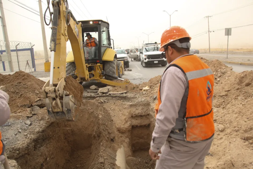 J+ INTERCONECTARÁ DOS POZOS A LA RED PARA MEJORAR EL SERVICIO; BUSCAN GARANTIZAR MEJOR ABASTO DE AGUA ANTE LA TEMPORADA DE VERANO AL SURORIENTE DE JUÁREZ