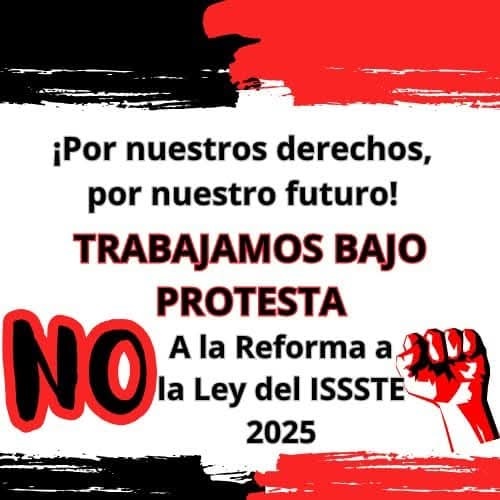 MANTIENEN MAESTROS LUCHA POR DERECHOS LABORALES