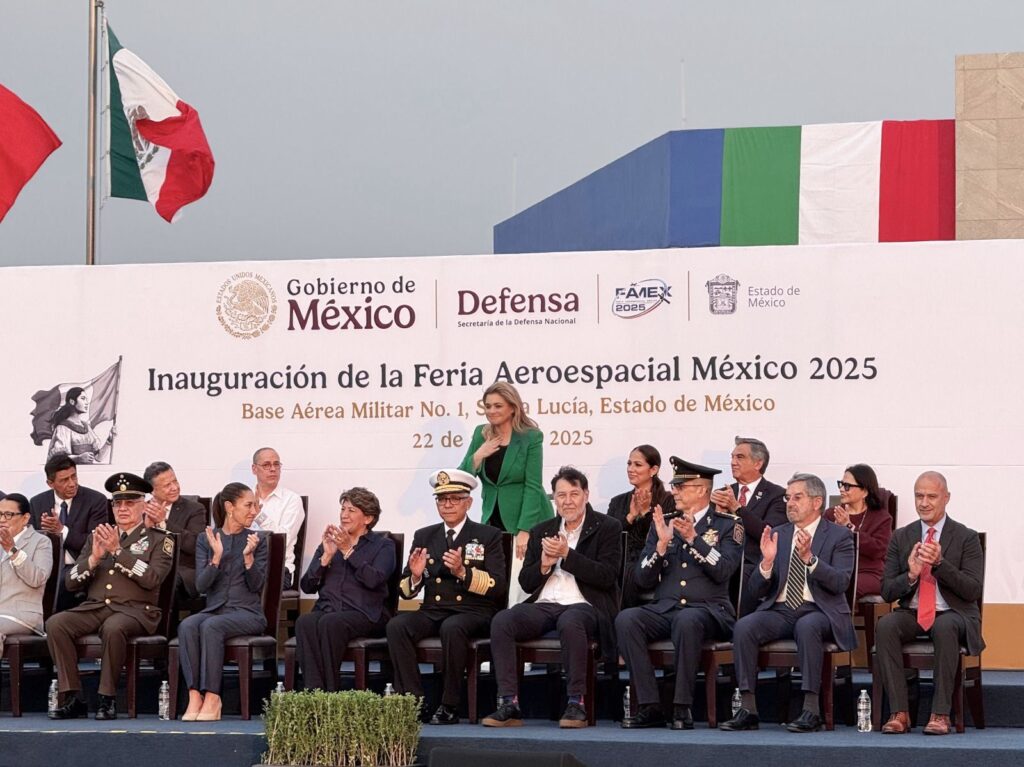Acompaña Maru Campos a Claudia Sheinbaum en apertura de la FAMEX 2025