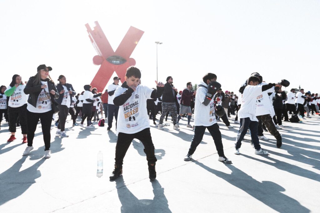 PARTICIPAN 15 MIL JUARENSES EN CLASE NACIONAL DE BOXEO; JUÁREZ ES LA SEGUNDA CIUDAD CON MAYOR ASISTENCIA