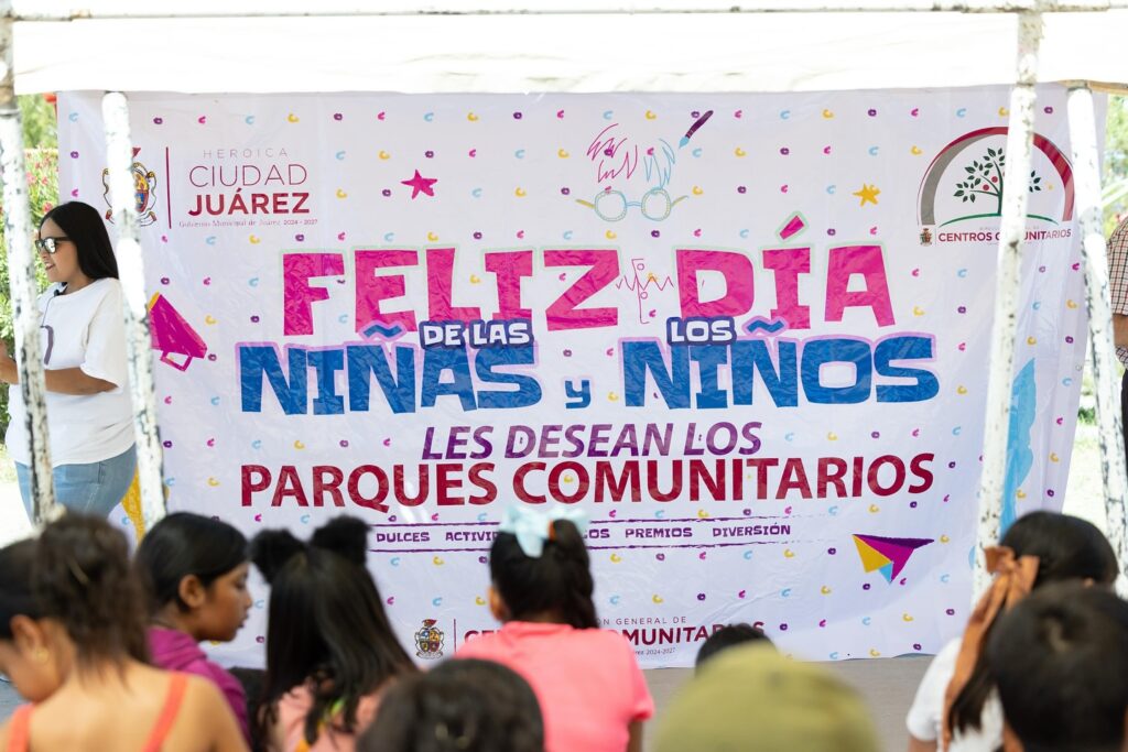 SE REFRENDA COMPROMISO DEL MUNICIPIO CON LA NIÑEZ FRONTERIZA, CON LA FIESTA DEL DIA DEL NIÑO, ALLA EN EL PARQUE CENTENO